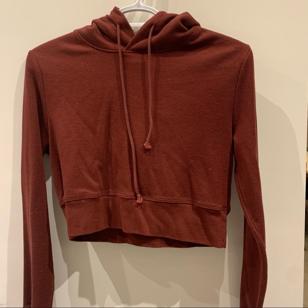 Sunday best cropped hoodie